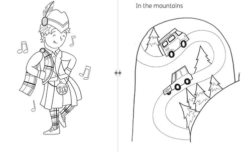 My First Colouring Book: Scotland