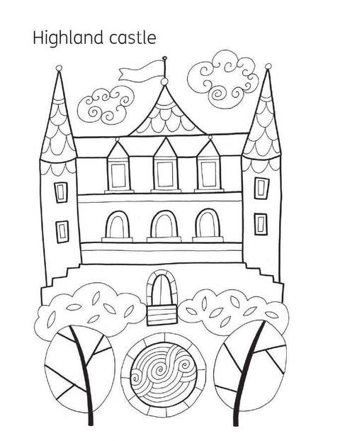 My First Colouring Book: Scotland