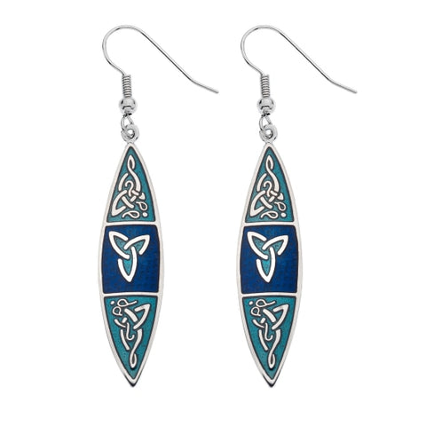 Trinity Knot Piscis Earrings