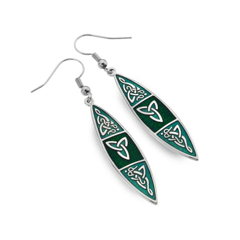 Trinity Knot Piscis Earrings