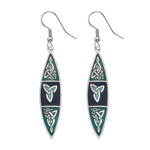 Trinity Knot Piscis Earrings