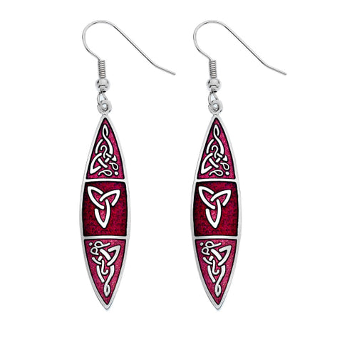 Trinity Knot Piscis Earrings