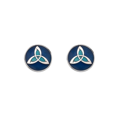 Celtic Trinity Knot Stud Earrings