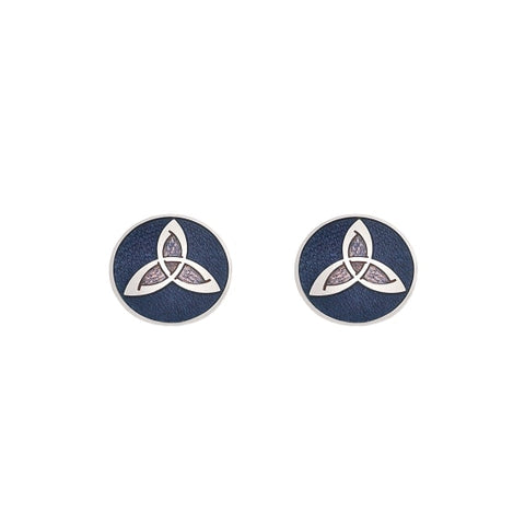 Celtic Trinity Knot Stud Earrings