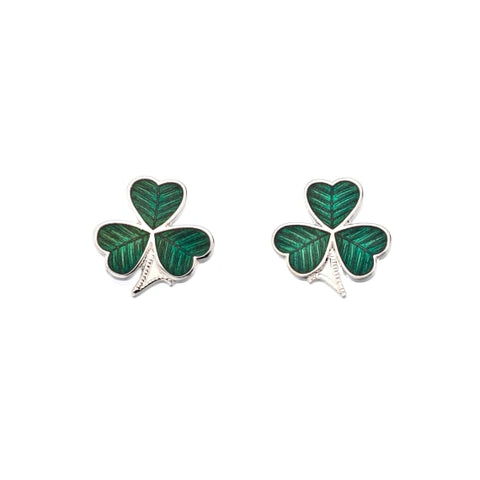 Shamrock Stud Earrings