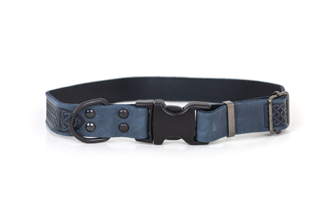 Leather Celtic Dog Collar