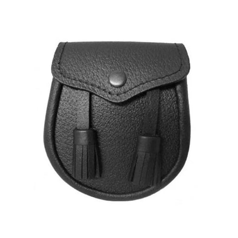 Black Leather Baby Sporran