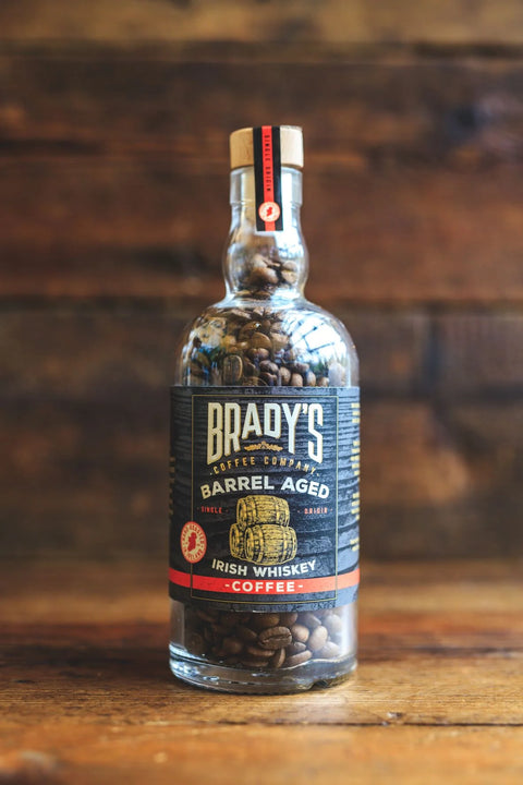 Barrel Aged Irish Whiskey Coffee in a Bottle