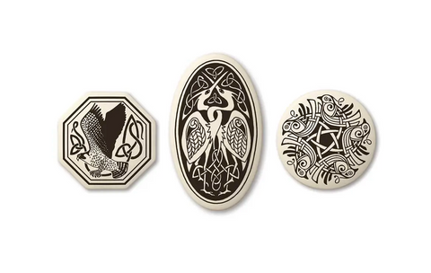 Birds Celtic Art Necklace