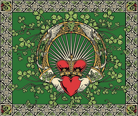Irish Claddagh Wall Hanging
