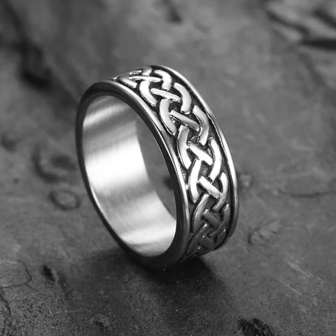 Sailor's Knot Stainless Steel Ring