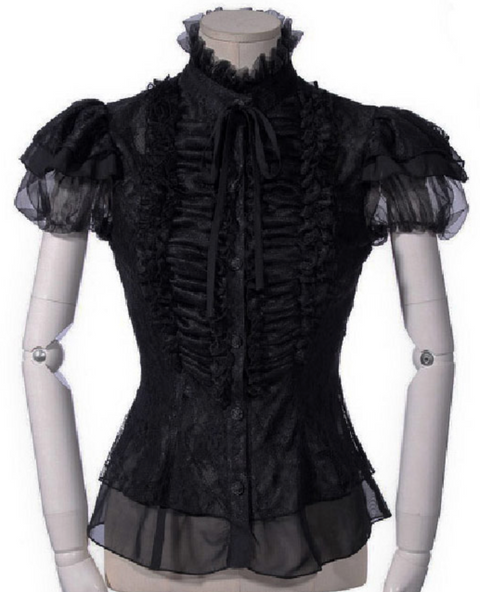 Darcy Short-Sleeve Blouse