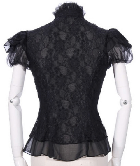 Darcy Short-Sleeve Blouse