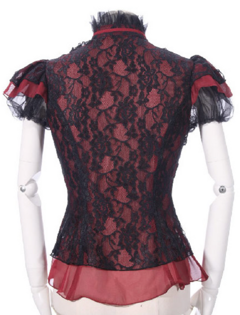 Darcy Short-Sleeve Blouse