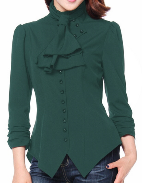 Diana Long-Sleeve Blouse