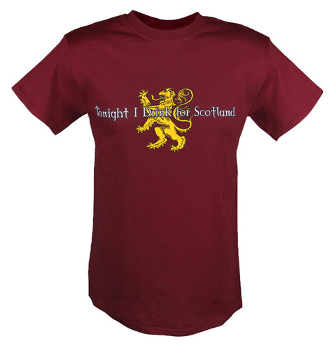 Tonight I Drink for Scotland Tee