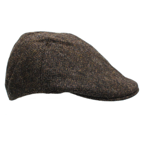 British Tweed Duckbill Caps