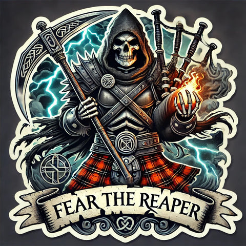 Fear the Reaper Sticker