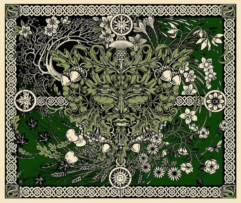Celtic Green Man Wall Hanging