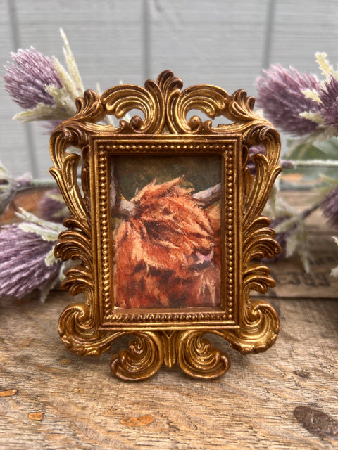 Highland Cow Wee Art