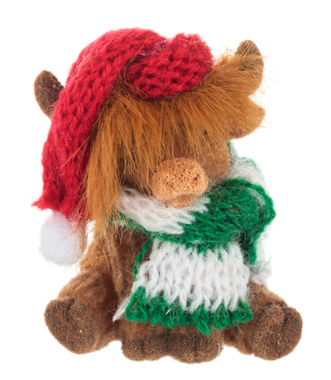 Holiday Highland Cow