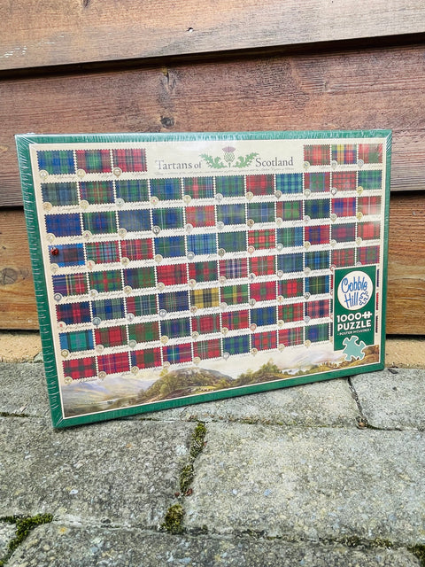 Tartans of Scotland 1,000-Piece Jigsaw Puzzle