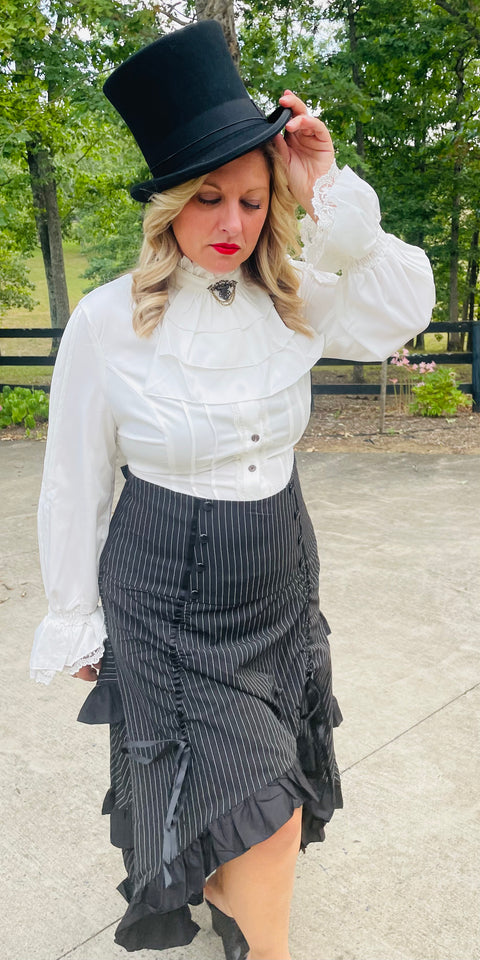 Waverly Tiered Tail Skirt