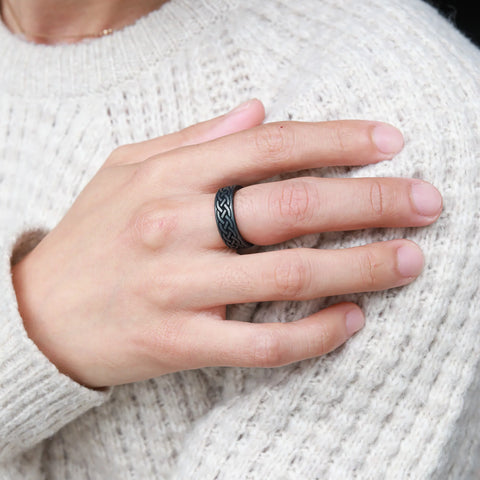 Sailor's Knot Celtic Silicone Ring