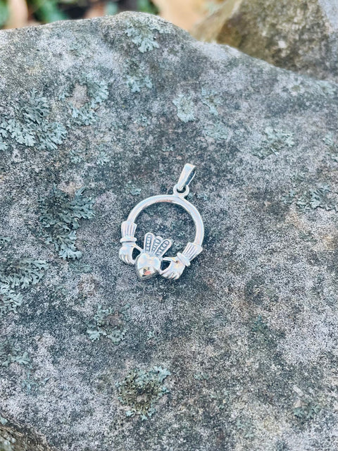 Claddagh Sterling Silver Pendant