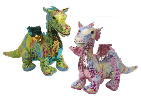 Shimmery Dragon Plush Toy