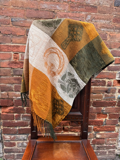 Celtic Symbols Shoulder Wrap