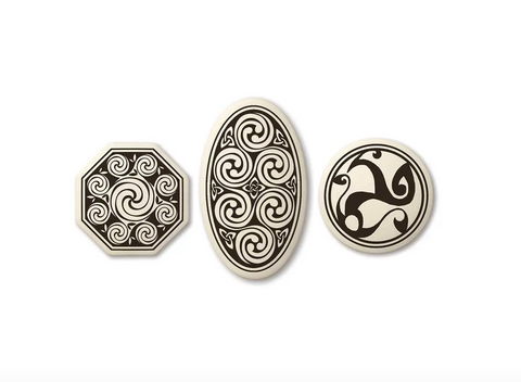 Spirals Celtic Art Necklace