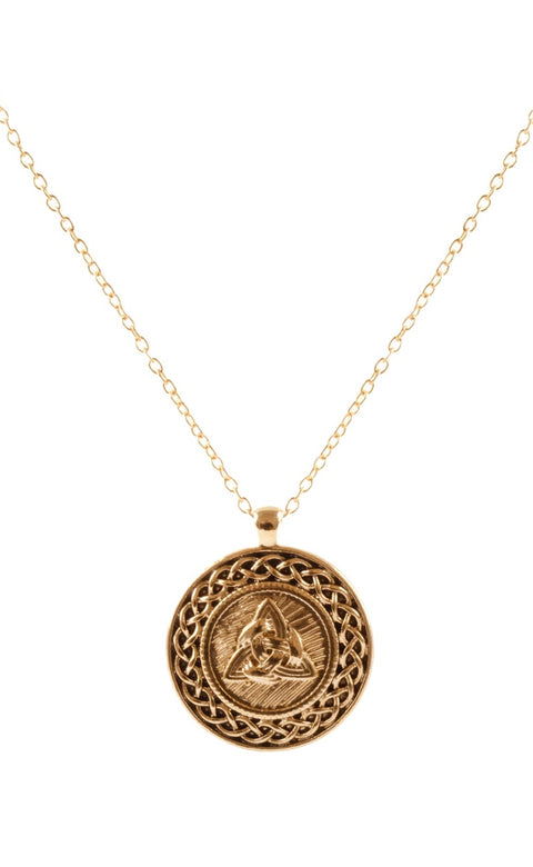 Triquetra Medalion Necklace