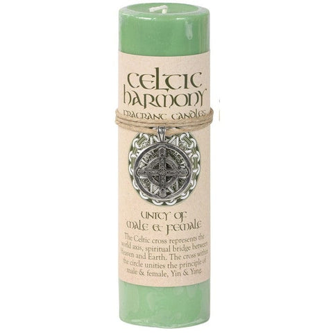 Celtic Harmonies Pewter Pendant Candles