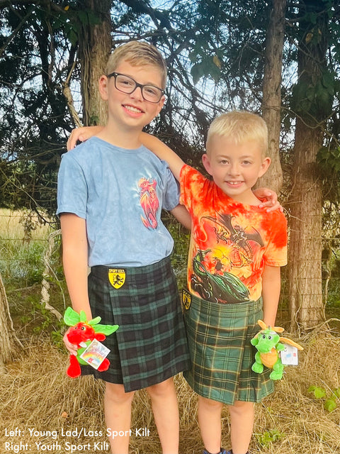 Youth Sport Kilt: Clan Collection