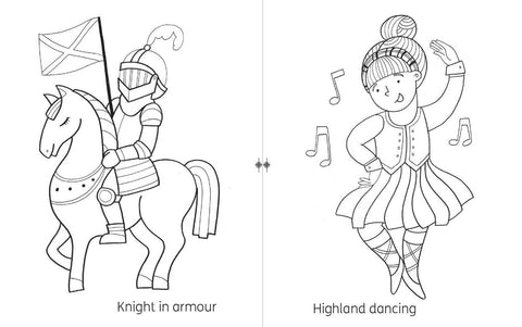 My First Colouring Book: Scotland