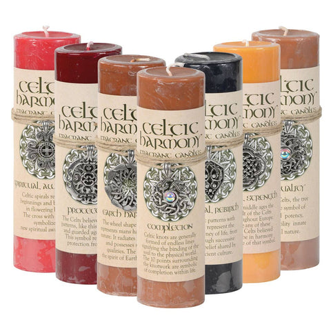 Celtic Harmonies Pewter Pendant Candles