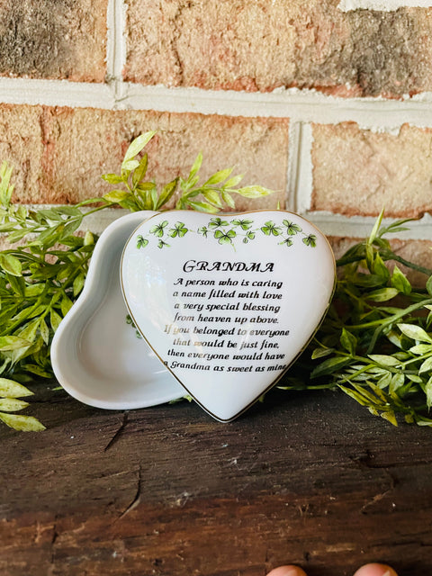 Porcelain Keepsake Box