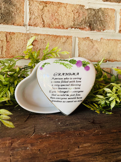 Porcelain Keepsake Box