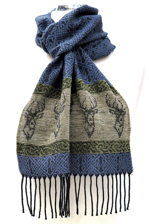 Stag Scarf by Calzeat of Scotland