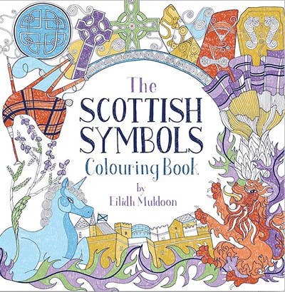 The Scottish Symbols Coloring Book