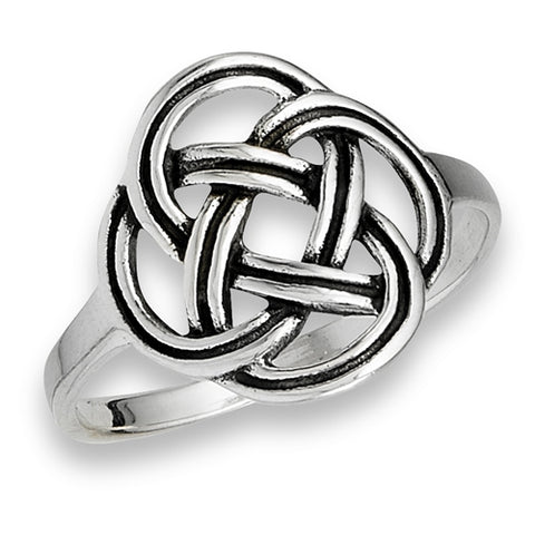 Quatrefoil Sterling Silver Ring