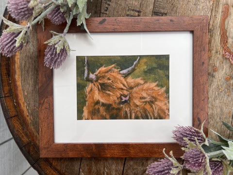 Highland Cow Giclée Print