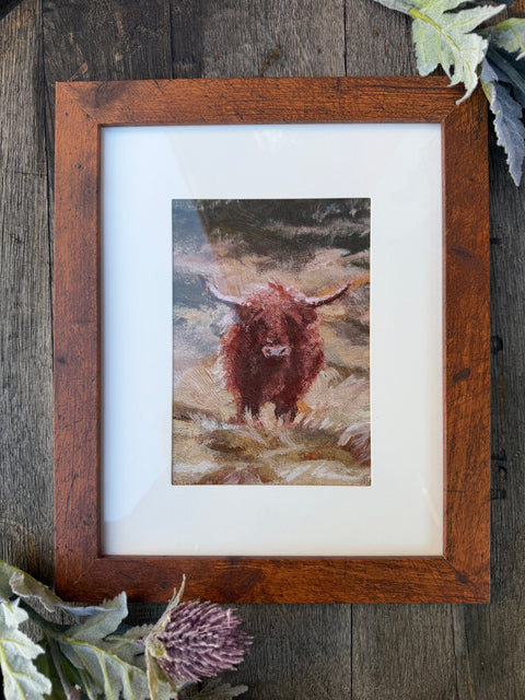 Highland Cow II Giclée Print