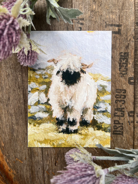 Little Sheep Giclée Print