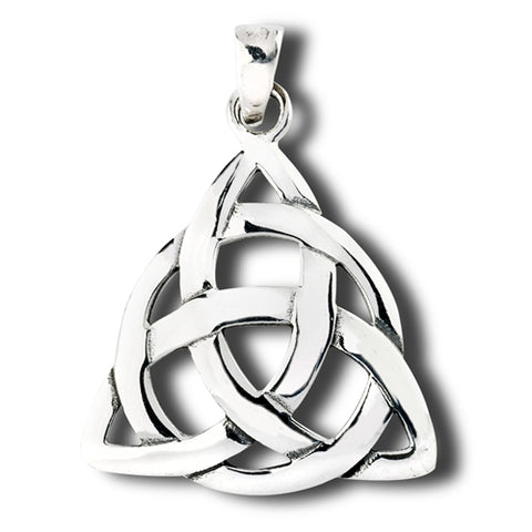 Charmed Infinity Knot Sterling Silver Pendant