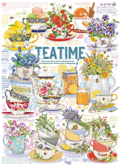 Tea Time 1000pc Jigsaw Puzzle