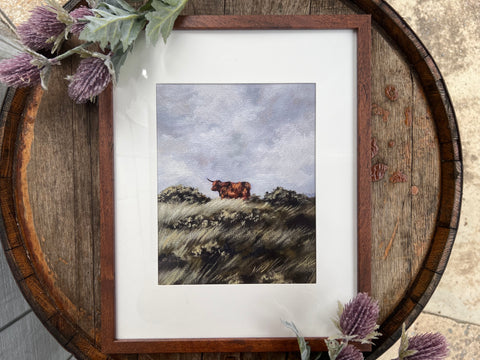 Highland Graze Giclée Print
