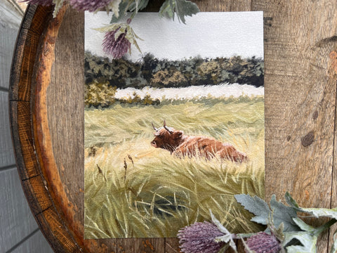 Highland Rest Giclée Print