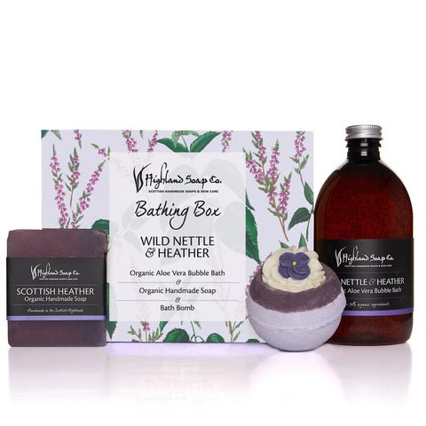 Wild Nettle & Heather Bathing Box Gift Set